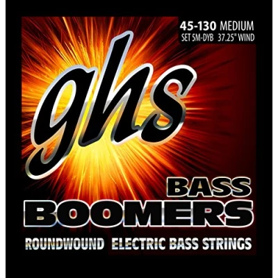 Afbeelding van GHS 5MDYB Medium Bass Boomers 5 Strings 045 snarige bassnarenset