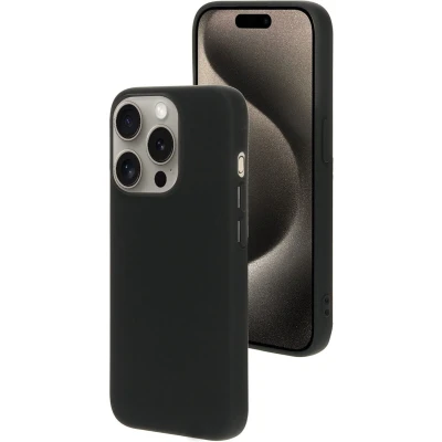 Afbeelding van Mobiparts Silicone Cover Apple iPhone 15 Pro Black