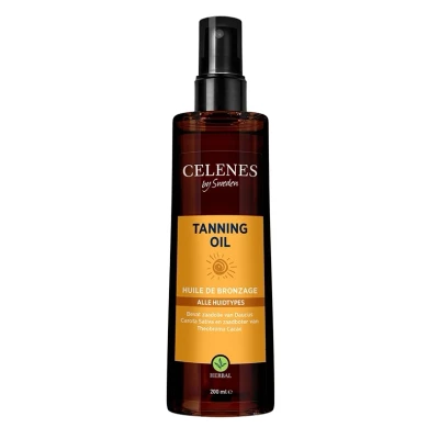 Afbeelding van Celenes by Sweden Herbal Tanning Olie All Skin Type 200ML