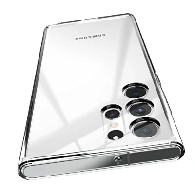 Afbeelding van elago Hybride Helder KofferCompatibel met Samsung Galaxy S22 Ultra 5G (6.8) Case, TPU + Polycarbonaat Technologie, Anti Vergeling, Volledige Lichaamsbescherming Hoesje (Transparant)