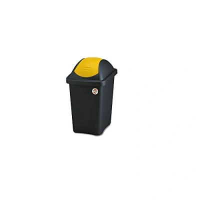 Afbeelding van Stefanplast Basculina Multipat, zwart/geel, 30 liter