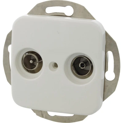 Afbeelding van Coax wandcontactdoos Busch Jaeger (Reflex, Radio/tv)