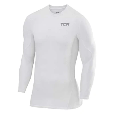 Afbeelding van SuperThermal Compressietop met Lange Mouwen voor heren Wit