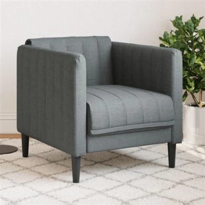 Afbeelding van Fauteuil stof donkergrijs