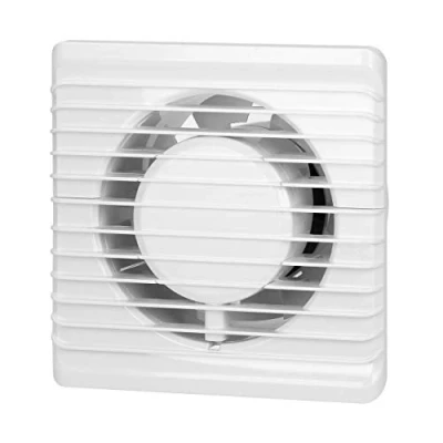 Afbeelding van Virone Badkamerventilator voor muurmontage, geruisloos, met vochtsensor, 100 mm.