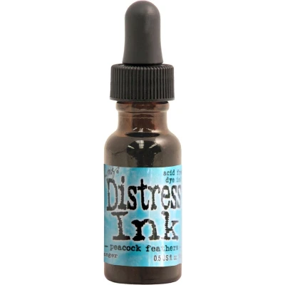 Afbeelding van Ranger Distress Re Inker 14 ml peacock feathers TXR34964 Tim Holtz