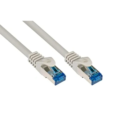 Afbeelding van Good Connections® SmartFLEX patchkabel categorie 6A 15 cm / 0,15 m 10 GIGABIT korte ethernetkabel koperen geleider klikneusbescherming S/FTP PiMF zonder