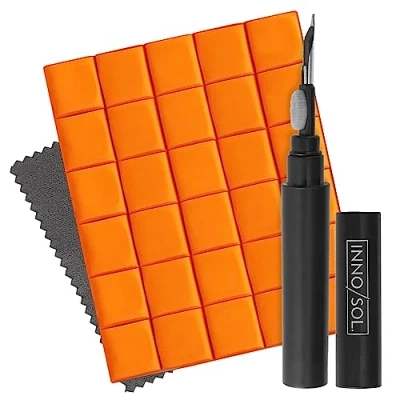 Afbeelding van INNOSOL Premium reinigingsset voor elektronica, geschikt AirPods, iPhone, telefoon, smartphone, hoofdtelefoon, incl. reinigingspasta, reinigingspen en microvezeldoek