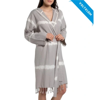 Afbeelding van Tie Dye Badjas Taupe van Lalay
