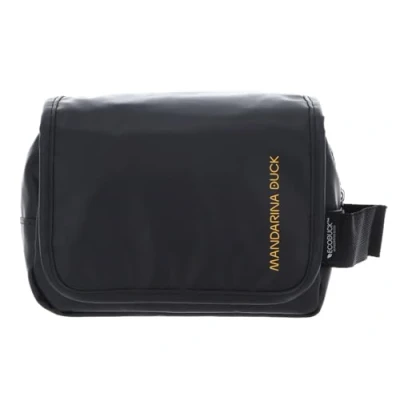 Afbeelding van MANDARINA DUCK Toilettas Eco Coated Necessaire Black Zwart