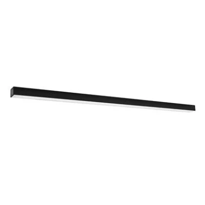 Afbeelding van Plafondlamp Pinne Zwart 3000K 150cm Giga Meubel