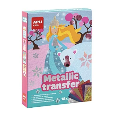 Afbeelding van Apli Kids Metallic Transfer Prinsessen