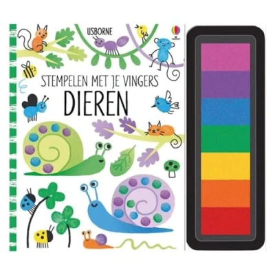 Afbeelding van Stempelen met je vingers Dieren