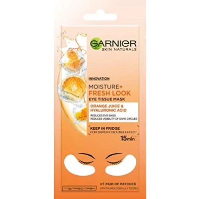 Afbeelding van GARNIER Exciting eye mask with orange juice and (Eye Tissue Mask) 6 g 6.0g