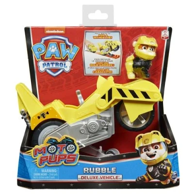 Image de Véhicule et Figurine Ruben Pat Patrouille Moto Pups
