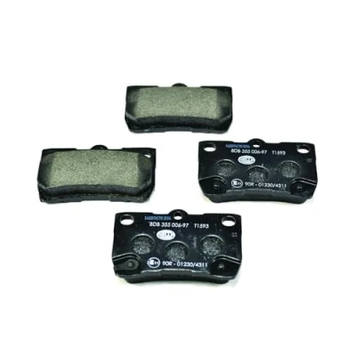 Afbeelding van HELLA 8DB 355 006 971 Remblokkenset Met akoestische slijtagewaarschuwing LEXUS: IS 2, GS III