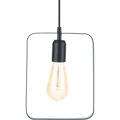 Afbeelding van hanglamp Bedington rechthoek Zwart Staal EGLO