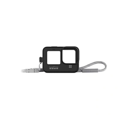 Afbeelding van GoPro Sleeve + Lanyard Black (GoPro HERO 12, 11 &amp; 10 Black)