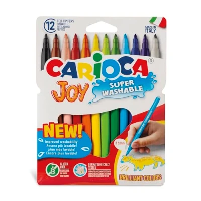 Afbeelding van Carioca Joy 12 Viltstiften Fijne Punt