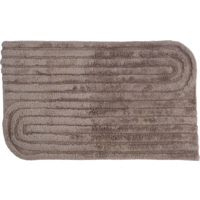Afbeelding van Veer Carpets Badmat Benja Taupe 50 x 80 cm