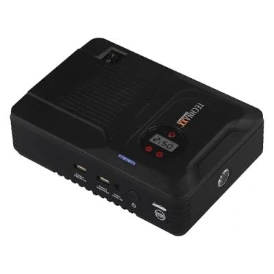 Afbeelding van Technaxx Snelstartsysteem TX 219 5031 Starthulpstroom: 350 A Werklamp, Elektronische bescherming, Laadtoestandweergave, SOS signaallamp, 2x USB contact,
