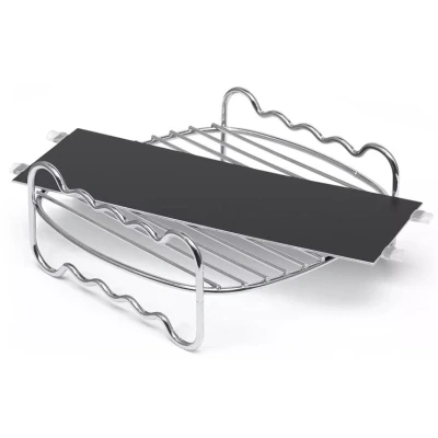 Afbeelding van Philips Airfryer rooster party kit, double layer rack a HD995000