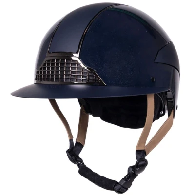 Afbeelding van QHP Paardrijcap Miami Polo Marineblauw