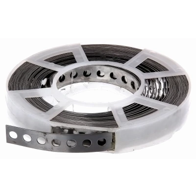 Afbeelding van Alberts Geperforeerde Tape met of zonder roll off cassette RVS Breedte 17 mm Lengte 10 m