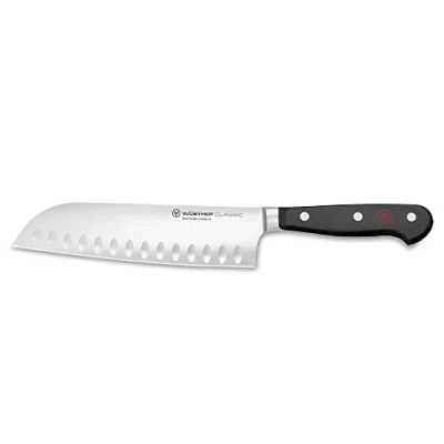 Image de Wüsthof Santoku classique avec fossettes 17 cm