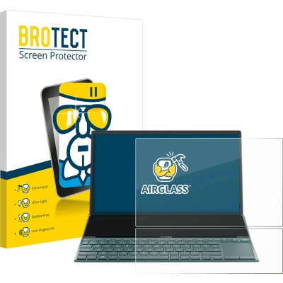 Afbeelding van BROTECT Screenprotector voor ASUS ZenBook Duo 14 UX482 Folie Beschermfolie Beschermglas transparant