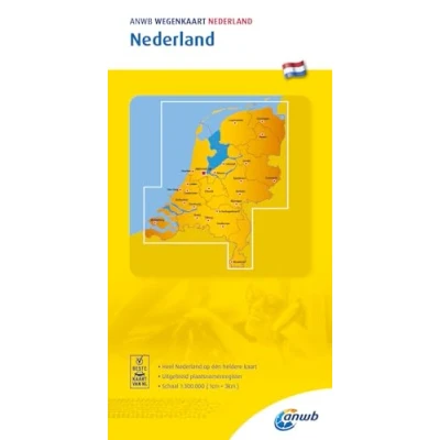Afbeelding van Anwb Wegenkaart Nederland
