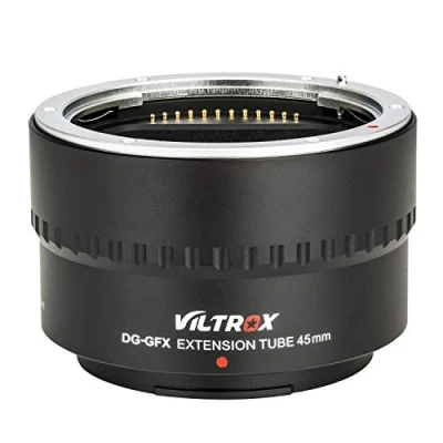 Afbeelding van VILTROX DG GFX 45 mm autofocus macro verlengbuis adapter voor Fujifilm GFX100, 50S, 50R camera naar Fuji G Mount lens