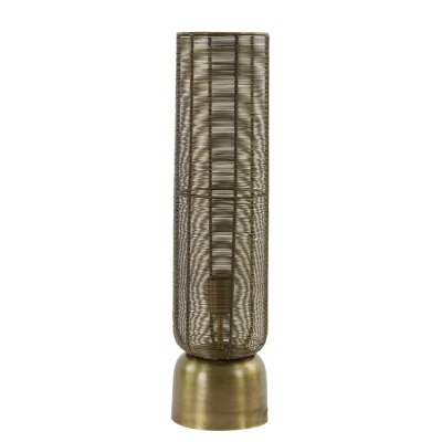 Afbeelding van Light &amp; Living Tafellamp LEZUZA 15.5x15.5x60.5cm Brons