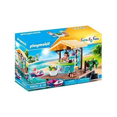 Afbeelding van PLAYMOBIL Family Fun Waterfietsen verhuur met sapbar 70612