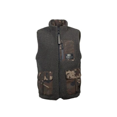 Afbeelding van Nash ZT Sherpa Fleece Reversible Body Warmer M Visjas