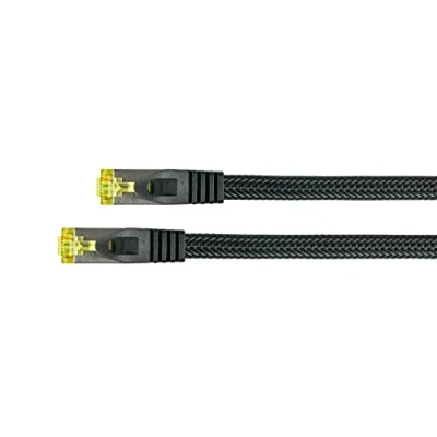 Afbeelding van PYTHON S/FTP CAT7 10 Gigabit netwerkkabel / zwart LSZH 7,5 meter