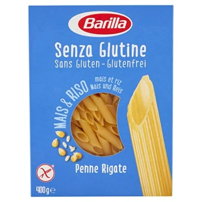 Image de Barilla Penne Rigate Pasta gluten 400g