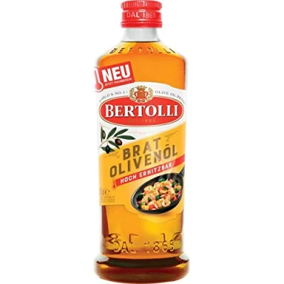 Afbeelding van Bertolli Zeer verwarmbare gefrituurde olijfolie, geraffineerd, gefilterd, 500 ml