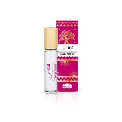 Afbeelding van Helan, G Oud Damesgeur met sensuele noten van koffie en karamel, eau de parfum voor dames zoete vanille, gastronomische bloemige geur roos, lichte geur, gemaakt in Italië, 10 ml