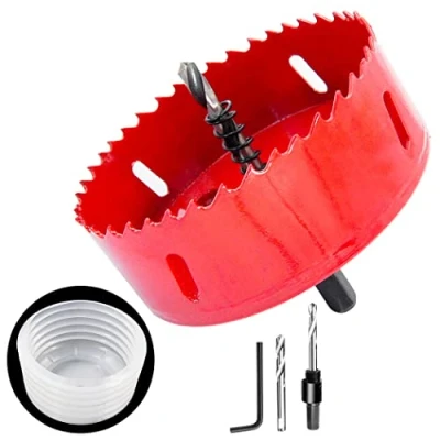 Afbeelding van LAIWEI Set van 2 gatzagen en accessoires voor gatzagen, zaagdiameter 105 mm tot 125