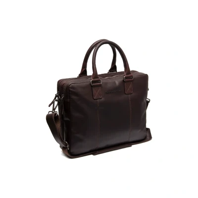 Afbeelding van Leren Laptoptas Bruin Fabian