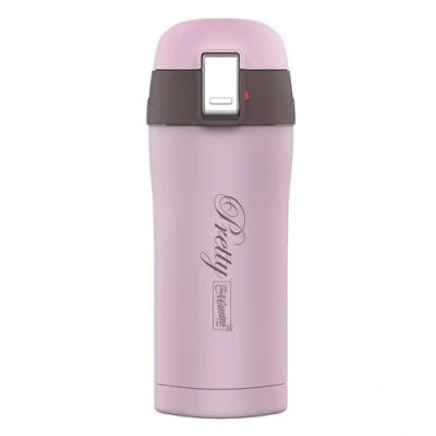 Image de Maestro Bouteille isolante en acier inoxydable pour boissons chaudes ou froides 300ml