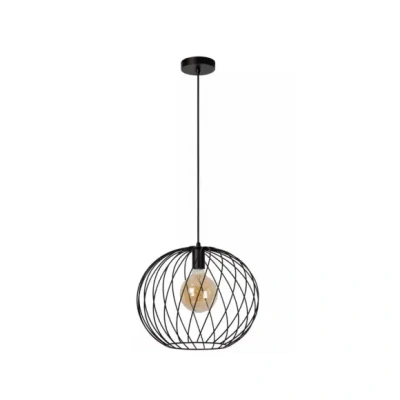 Afbeelding van Lucide DANZA Hanglamp Ø 40 cm 1xE27 Zwart