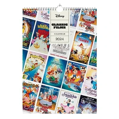 Afbeelding van Grupo Erik Wandkalender 2024, groot formaat, Disney Classics, originele kalender met officiële licentie