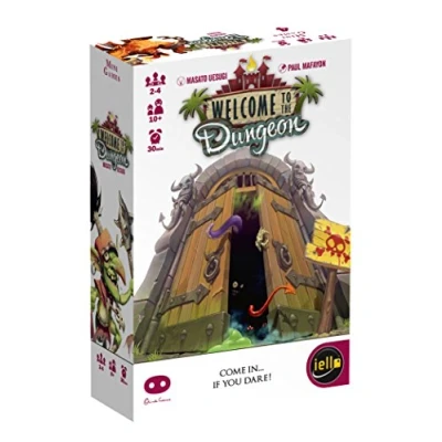 Afbeelding van Iello, Welcome to the Dungeon, Board Game, Age 10+, 2 tot 4 spelers, 30 minuten speeltijd, meerkleurig, 14,99 x 9,91 3,81 cm