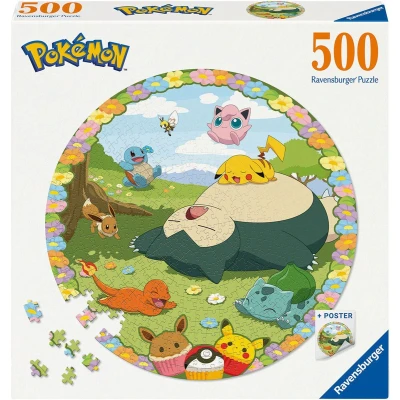 Afbeelding van Legpuzzel Rond Pokémon, 500st.
