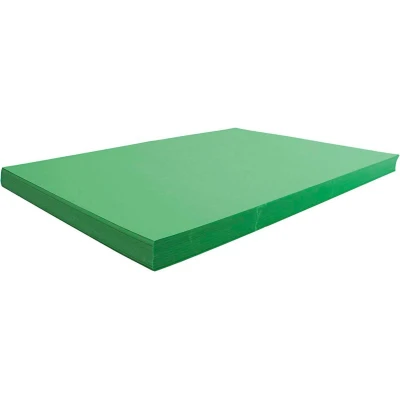 Afbeelding van Karton gras groen 50x70 cm 270 grams Creotime 100 vellen