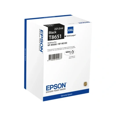 Afbeelding van Epson T8651 Inktcartridge Zwart Extra hoge capaciteit