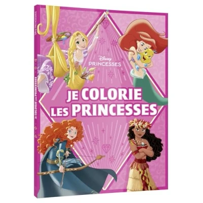 Afbeelding van JE COLORIE LES PRINCESSES COLORIAGES GEANTS