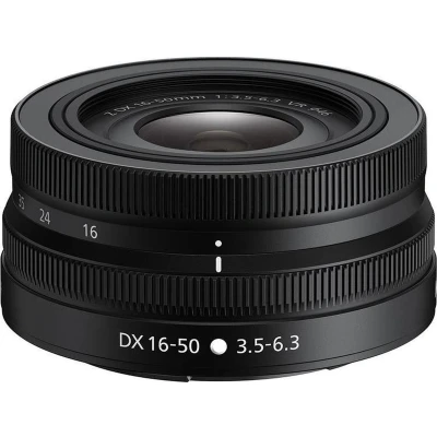 Afbeelding van Nikon Nikkor Z DX 16 50mm f3.5 6.3 VR objectief zwart